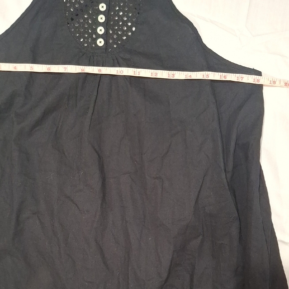 Free People Women's Black Midi Dress. Size S - Picture 12 of 14